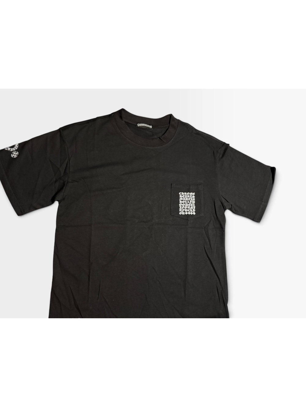 Chrome Hearts Black cross graphic T-shirt